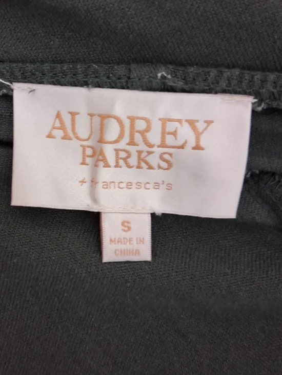 Audrey Parks Sleeveless Dark Green Wide-Leg Jumpsuit with Sweetheart Neckline - Picture 2 of 16